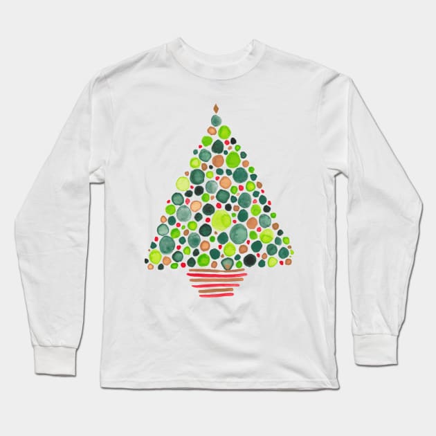 O Christmas Tree Long Sleeve T-Shirt by LauraKatMax